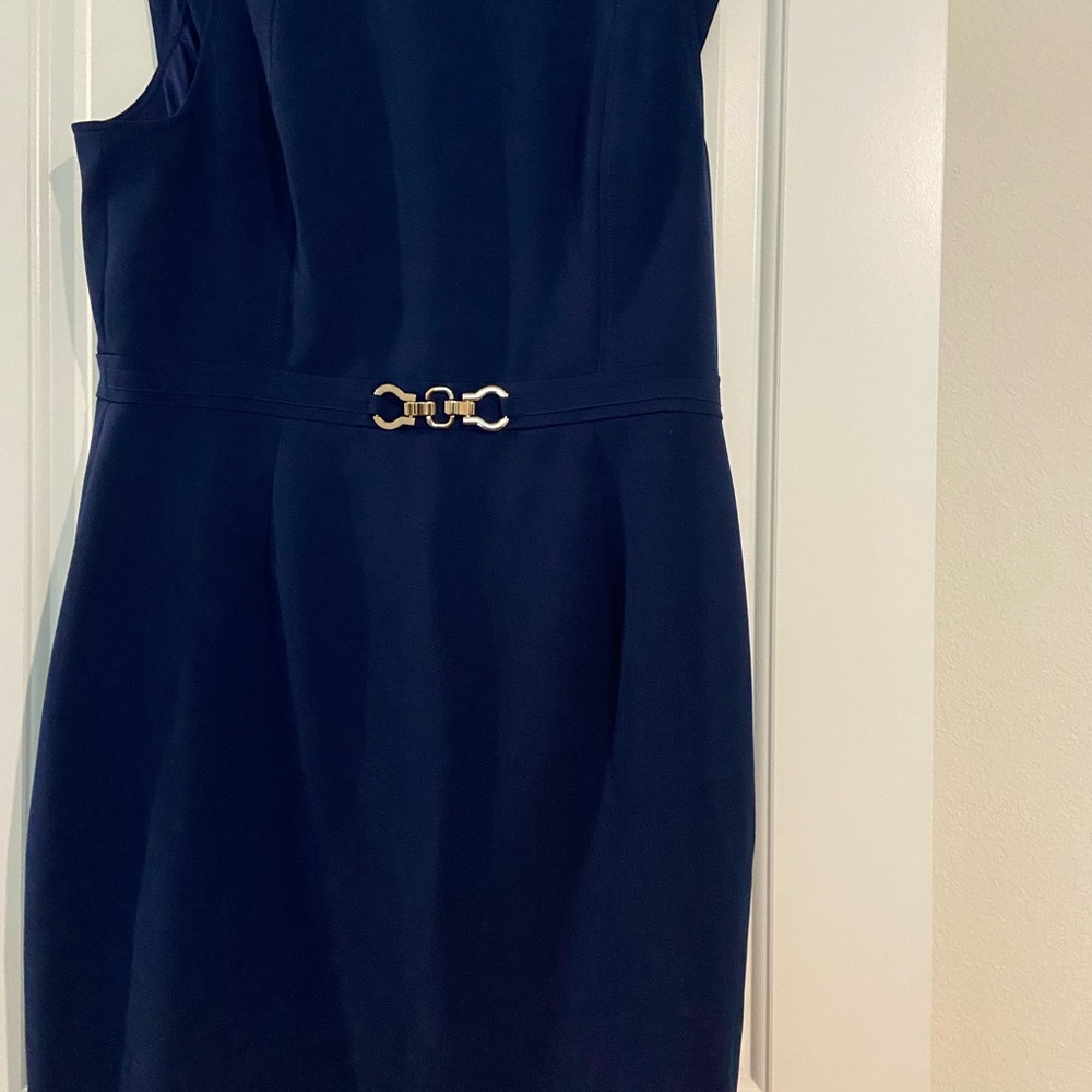 Navy blue dress